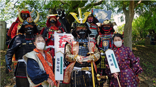 第49回亀岡光秀まつり武者行列に参加しました。