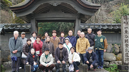 一乗谷朝倉遺跡見学の旅