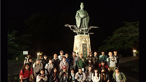 丹波亀山城→本能寺まで夜間行軍