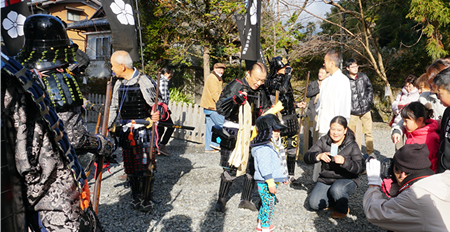 出雲大神宮で初撃ち奉納