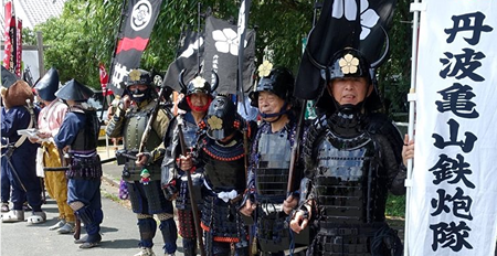 愛知県　設楽原決戦まつりに参加