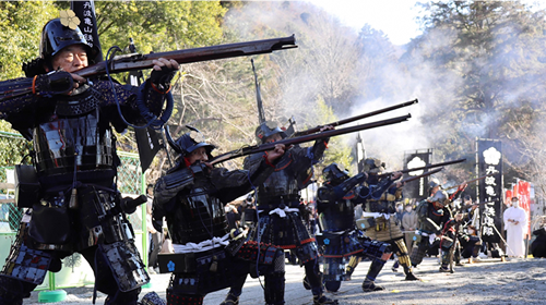出雲大神宮で初撃ち奉納