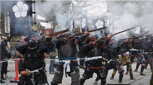 出雲大神宮で初撃ち奉納