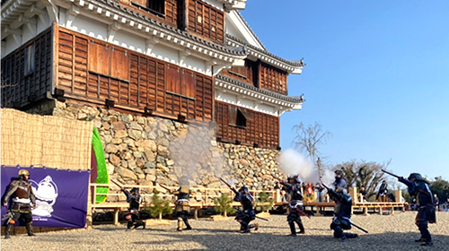『新作能「光秀」×甲冑隊 in 福知山城』