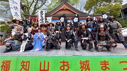 福知山お城まつり参加