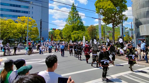 第50回亀岡光秀まつり参加